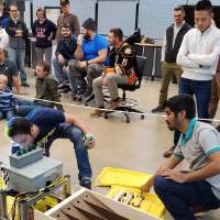 Students help record times